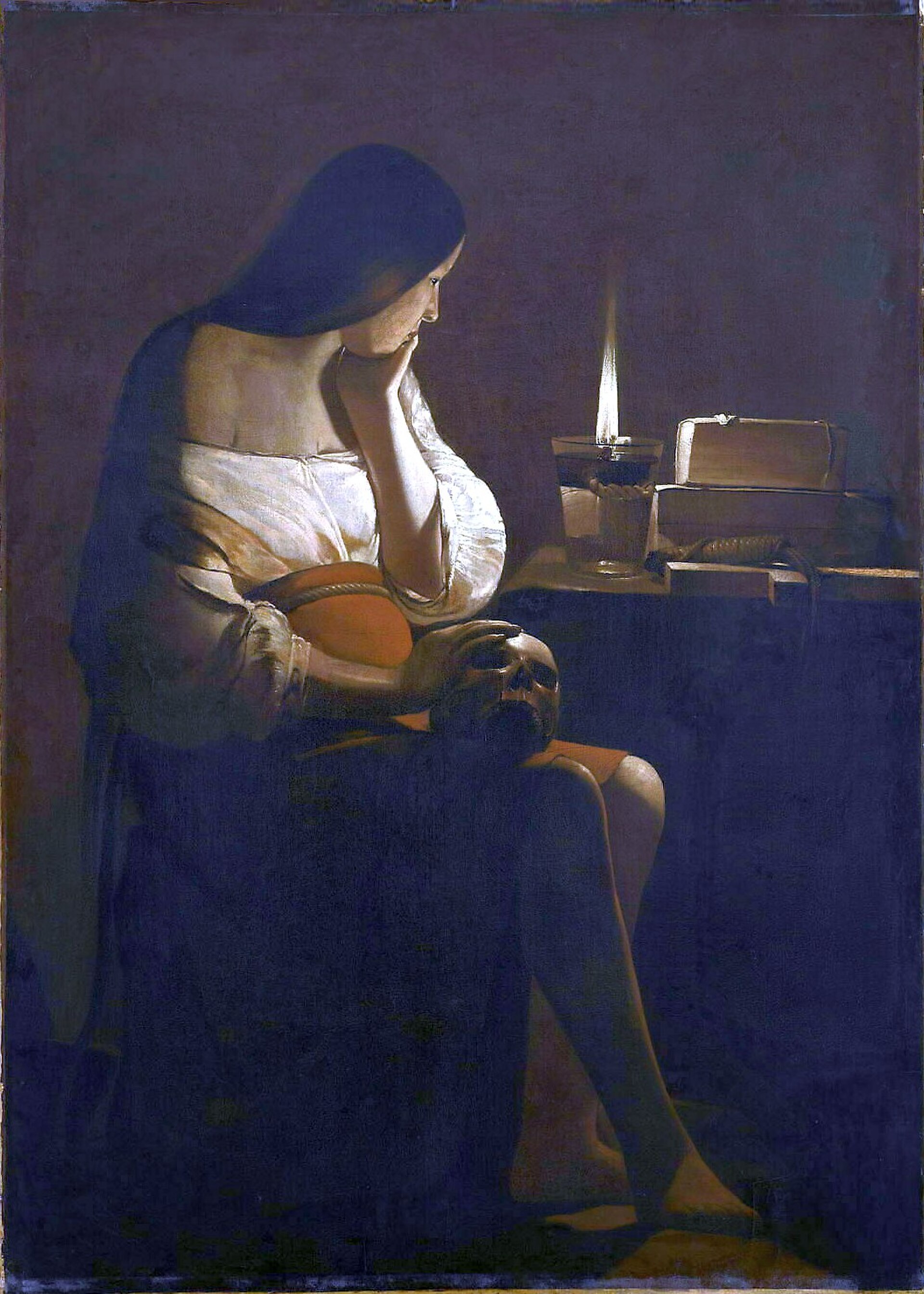 Georges de La Tour, The Penitent Magdalene