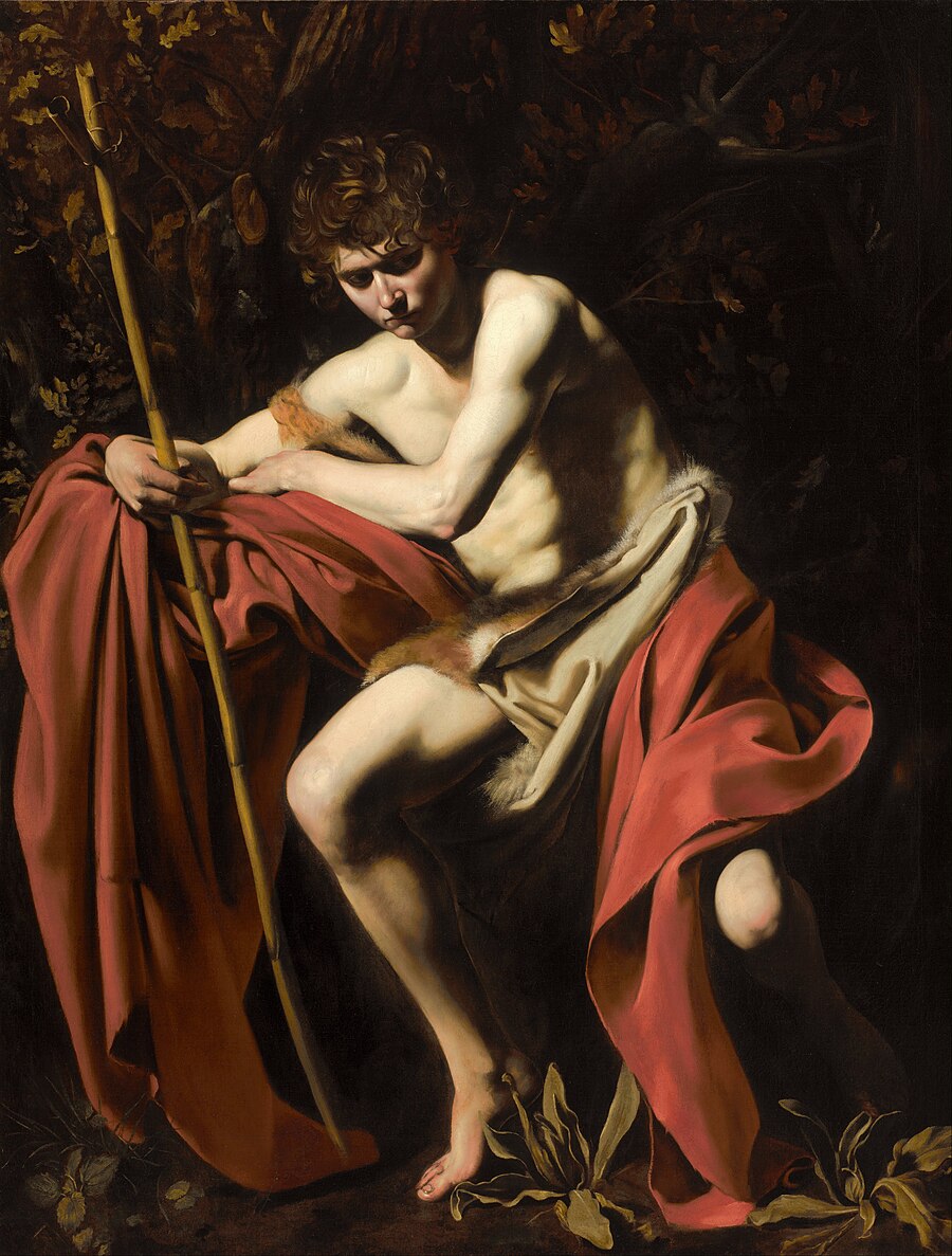 John the Baptist, painted