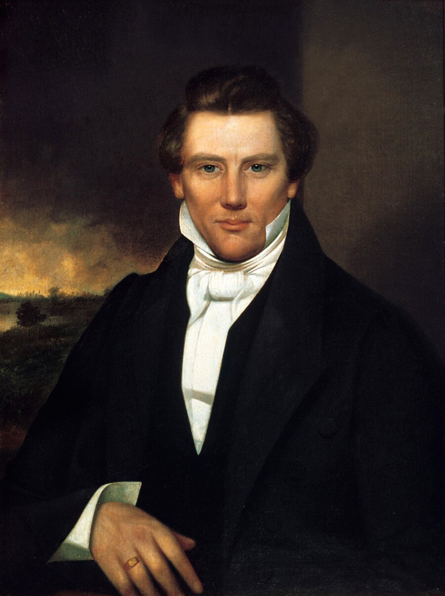 Joseph Smith, Jr., painted